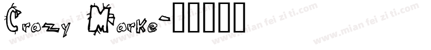 Crazy Marke字体转换